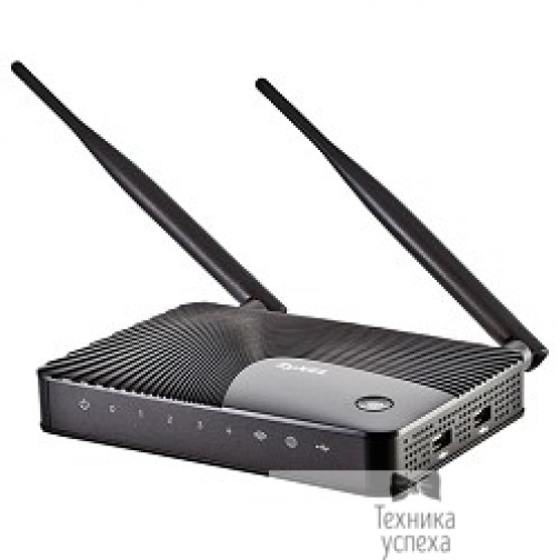 ZyXEL ZyXEL Keenetic Giga II Интернет-центр для подключения по выделенной линии Ethernet, с точкой доступа Wi-Fi 802.11n 300 Мбит/с, коммутатором Gigabit Ethernet и многофункциональным хостом USB 5802117