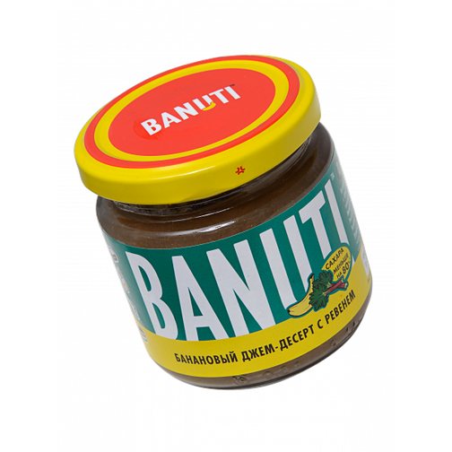 BANUTI Банановый джем-десерт Banuti с ревенём 38096760 1