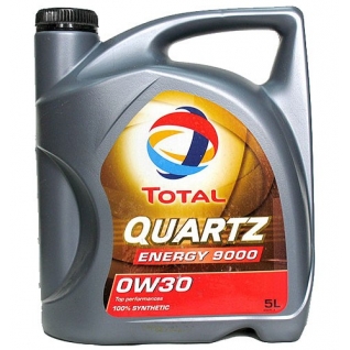 Моторное масло TOTAL 0W30 QUARTZ 9000 ENERGY 5л синтетика