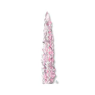 ANAGRAM Подвеска-серпантин для шара бело-розовая 86 см