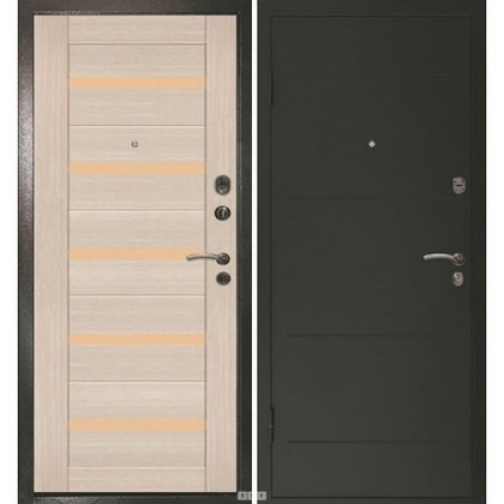 Металлическое дверное полотно Profilo Porte МПУ PS-7 Черный шелк 6649071 1
