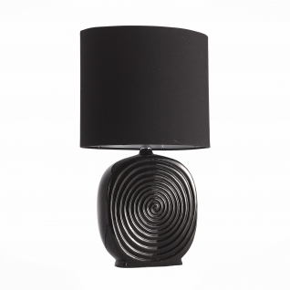 Настольная лампа St Luce Черный/Черный E27 1*60W