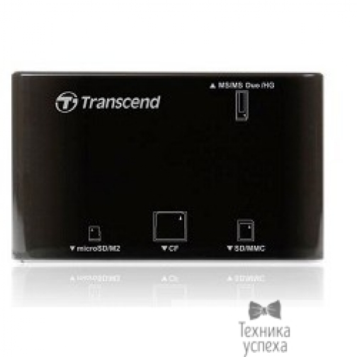 Transcend USB 2.0 Multi-Card Reader P8 All in 1 Transcend TS-RDP8K Black 5799850