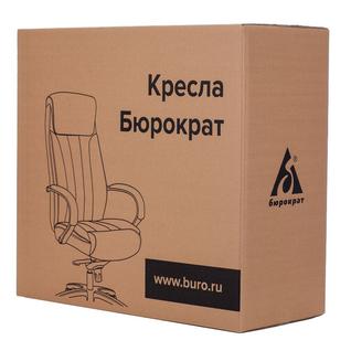 Кресло для руководителя Бюрократ T-898AXSN черный Leather Black искусственная кожа крестовина пластик Бюрократ Россия