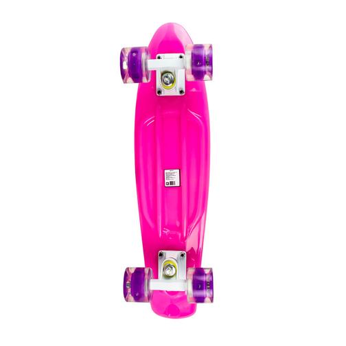Скейтборд Maxcity Mc Plastic Board Gloss Small, розовый 42220944 3