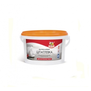 Шпатлевка масляно-клеевая для внутренних работ OLECOLOR 0,9 кг
