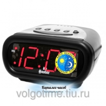 Часы будильник сетевые Gastar SP 3307R