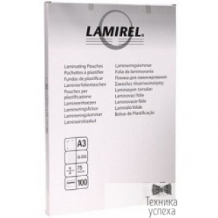 Fellowes LA-7865501 Пленка для ламинирования Lamirel А3, 75мкм