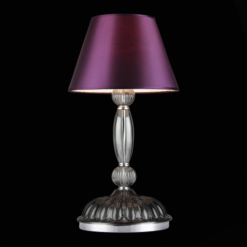 Настольная лампа St Luce Дымчатый/Фиолетовый E27 1*60W 37398708 1