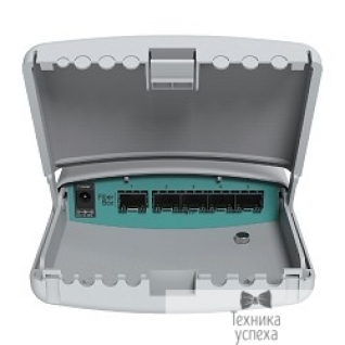 Mikrotik MikroTik CRS105-5S-FB (FiberBox) Маршрутизатор уличный 5x 1.25G Ethernet SFP, POE