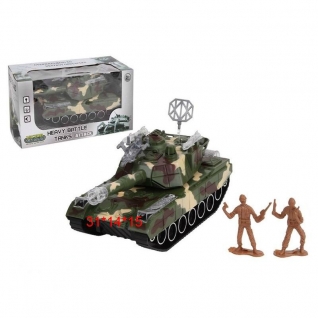 Игровой танк Heavy Battle Tanks с аксессуарами (свет, звук)