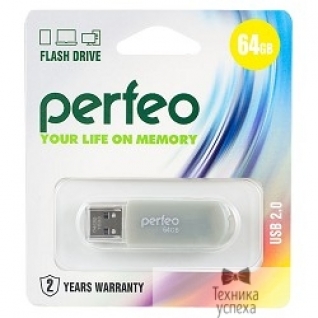 Perfeo Perfeo USB Drive 64GB C03 Gray PF-C03GR064