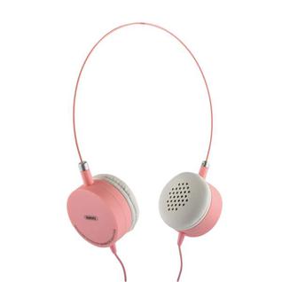 Наушники Remax RM-910 накладные Wired Music Earphone Розовые