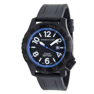 Часы Momentum Torpedo Blast Blue BLACK-ION (каучук) Momentum by St. Moritz Watch Corp