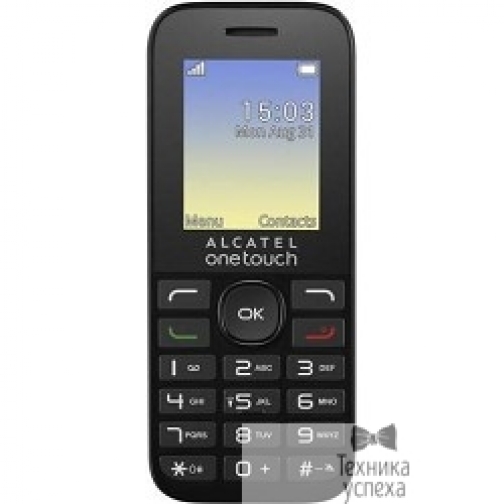 Alcatel Alcatel OT1016D Volcano Black 1.77