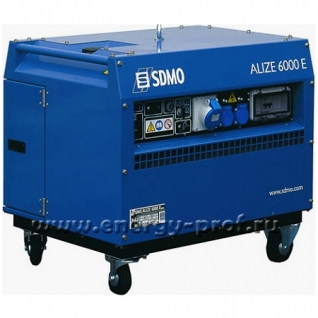 Электрогенератор SDMO Однофазный генератор ALIZE 6000 E