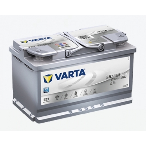 Аккумулятор легковой Varta Silver Dynamic AGM 580 901 080 80 Ач 37936136