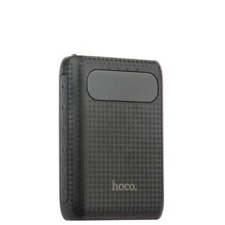 Аккумулятор внешний универсальный Hoco B20-10000 mAh Mige Power Bank (2USB: 5V-2.1A) Black Черный