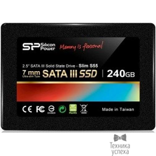 Silicon Power Silicon Power SSD 240Gb S55 SP240GBSS3S55S25TR SATA3.0, 7mm 42625267