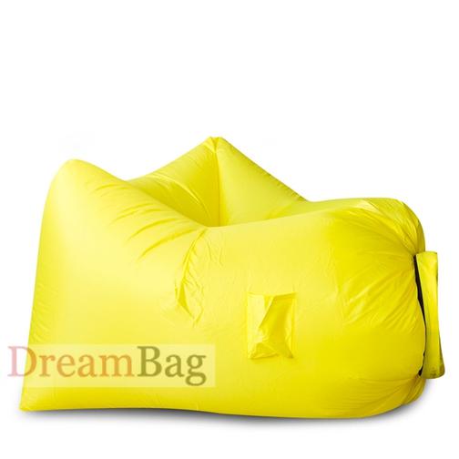 Надувное кресло AirPuf Желтый DreamBag 39680151