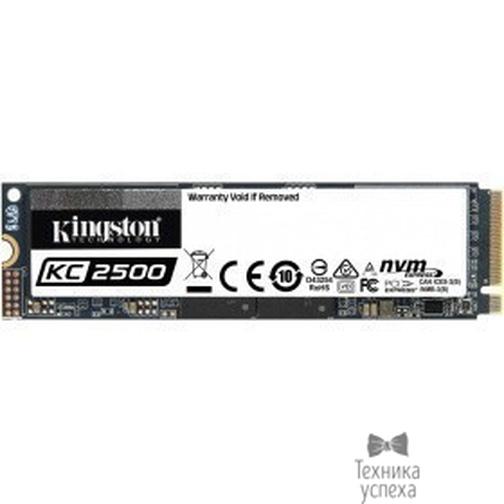 Kingston Накопитель SSD Kingston PCI-E NVMe M.2 250Gb SKC2500M8/250G KC2500 2280 (SKC2500M8/250G) 42568246