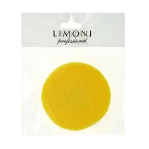 LIMONI - Губка косметическая для снятия макияжа круглая