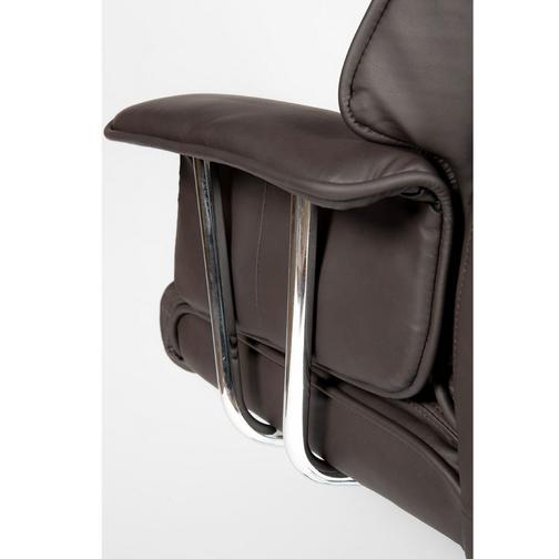Кресло для руководителя/Президент/cталь + хром/темно-коричневая кожа NORDEN Chairs 42859381 2