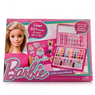 Игровые наборы Markwins Markwins 9601151 Barbie Набор детской декоративной косметики в кейсе