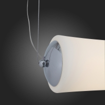 Светильник подвесной St Luce Хром/Белый LED 2*24W