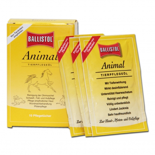 Ballistol Салфетки для ухода за животными Ballistol Animal, 10 шт. 5025456