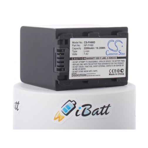 Аккумуляторная батарея iBatt для фотокамеры Sony DCR-SR72E. Артикул iB-F285 iBatt 6803923