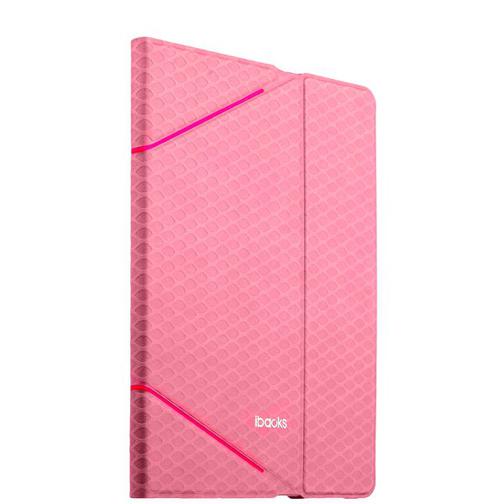Чехол iBacks iFling VV Structure Leather Case for iPad Air2 - Fish-scale Series (ip60102) Pink Розовый 42530351