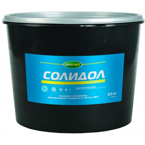 Смазка OIL RIGHT Солидол синтетик 2.1кг 37645041