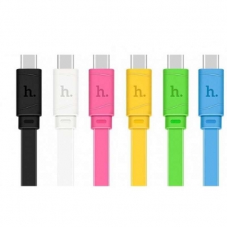 Кабель USB Type-C USB 3.1 hoco X5 Bamboo (голубой) Hoco