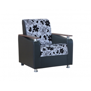 Кресло для отдыха Шарм-Дизайн Мелодия ДП №1 шенилл цветы