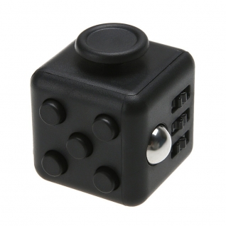 Игрушка "Кубик-антистресс Fidget Cube Light", черная