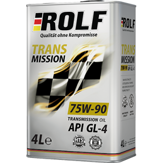 Трансмиссионное масло Rolf 75W90 GL-4 4л