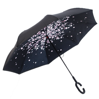 Зонт наоборот Up Brella сакура