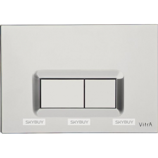 Комплект VitrA Arkitekt 9005B003-7211 кнопка хром 37985301 4