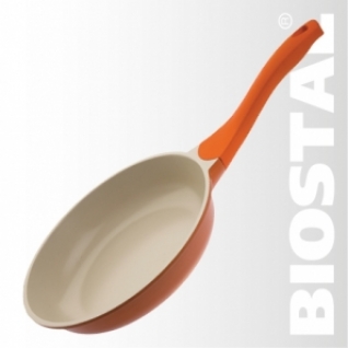 Сковорода BIOSTAL Bio-FP-26 orange/beige