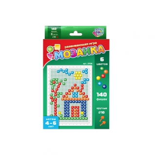 Развивающая игра "Мозаика", 140 деталей Joy Toy