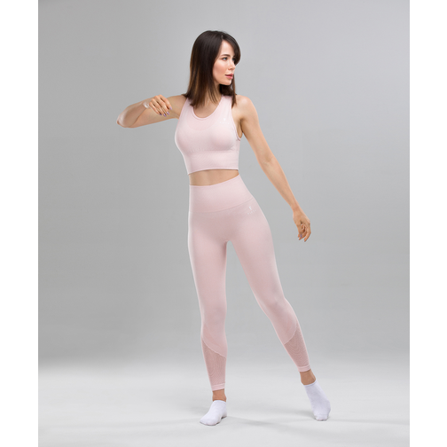 Женские спортивные бесшовные леггинсы Fifty Balance Fa-wh-0108, розовый размер XS 42403178 5
