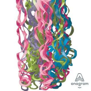 ANAGRAM Подвеска-серпантин для шара разноцветная 86 см.