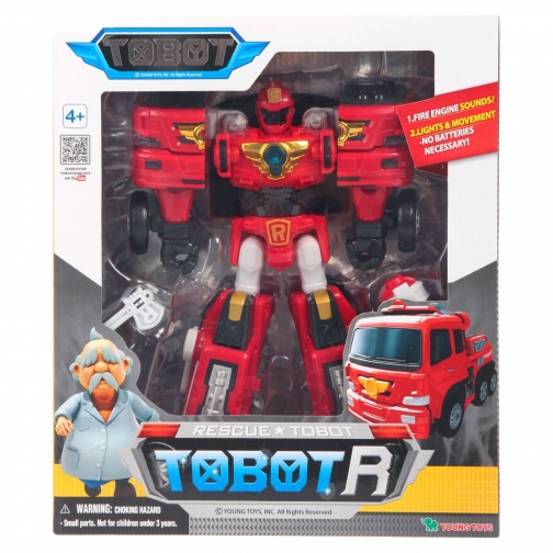 Робот-трансформер Tobot R - Пожарный Young Toys 37726873 3