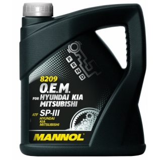 Трансмиссионное масло Mannol O.E.M. for Hyundai Kia Mitsubishi (ATF SP-III) 4л