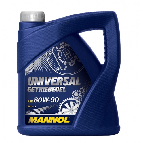 Трансмиссионное масло MANNOL Universal Getriebeoel 80W90 GL-4 4л арт. 4036021401805 5921344