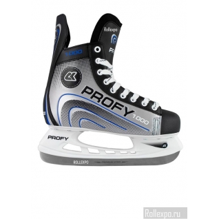 Хоккейные коньки СК (Спортивная коллекция) PROFY LUX Blue 1000 (синий)