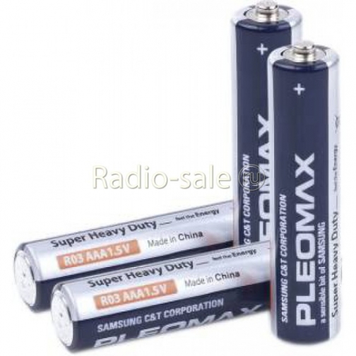 Батарейка R03S-AAA (286 элемент) Samsung Pleomax 1309833