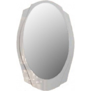 Зеркало Edelform Tondo 76, 71х102 см, белый глянец