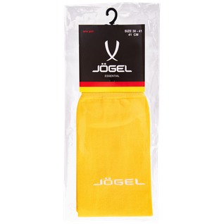 Гольфы футбольные Jögel Ja-002, желтый/белый размер 42-44